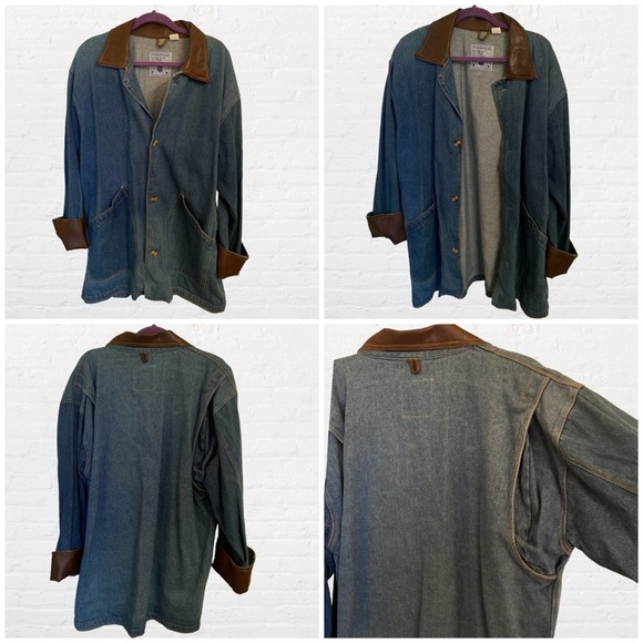 Coliseum Blues Other - Coliseum Blues vintage denim duster jacket